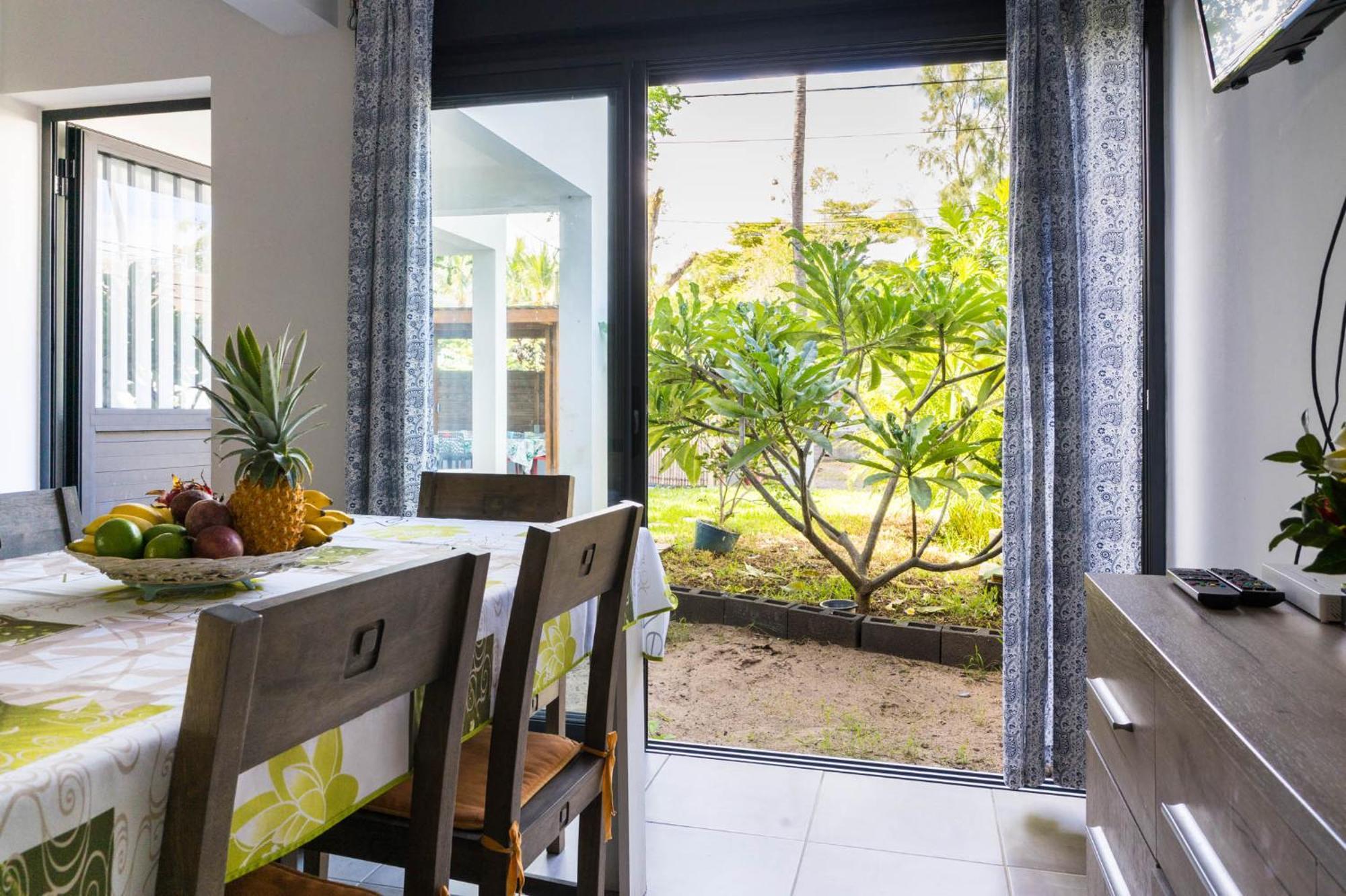 Maithe 4 Jardin Privatif Proximite Du Lagon La Saline Le Bains Luaran gambar